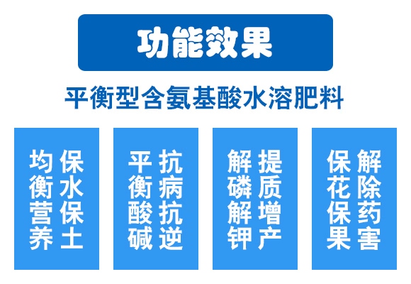 平衡型含氨基酸水溶肥料20-20-20-奧睿施 平衡型含氨基酸水溶肥料20-20-20-奧睿施