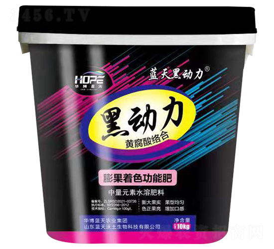 膨果著色功能肥-黑動(dòng)力-華博天下