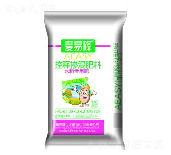 水稻專(zhuān)用控釋摻混肥28-12-12-愛(ài)易施