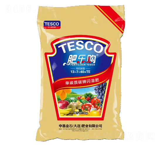 單碳質(zhì)碳鉀閃溶肥13-7-40+TE-肥樂購(gòu)-中基金石