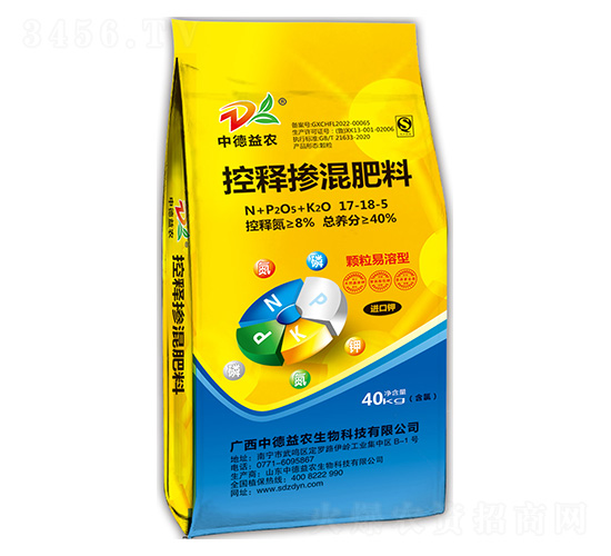 控釋摻混肥料17-18-5-中德益農