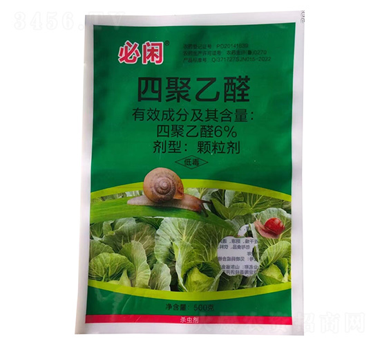 6%四聚乙醛顆粒劑500g-必閑-綠坤生物