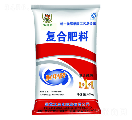 新一代脲甲醛工藝復(fù)合肥料26-11-11-福滿家-昆侖肥業(yè)