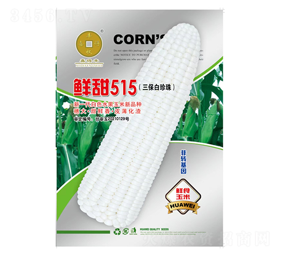 鮮甜515（三保白珍珠）-玉米種子-華為種業(yè)
