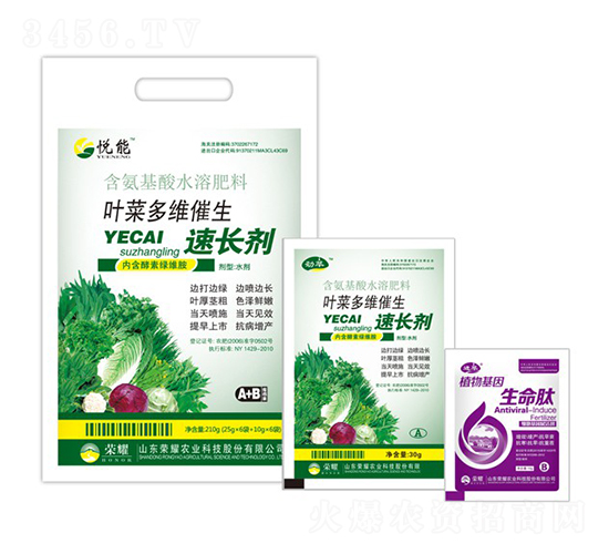 葉菜多維催生速長劑-悅能-榮耀農(nóng)業(yè)
