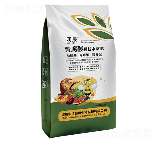 黃腐酸顆粒水溶肥-潤晟-禧勒姆