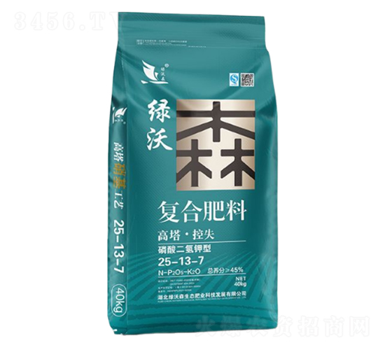 磷酸二氫鉀型復(fù)合肥料25-13-7-綠沃森