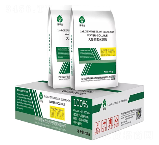 高氮型大量元素水溶肥料32-10-10+TE-諾千金農(nóng)業(yè)
